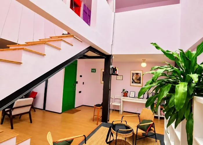 Amplia 4 Huéspedes Espacios Cómodos, Diseño Relajante Y Ubicación Céntrica Сasa de vacaciones México DF